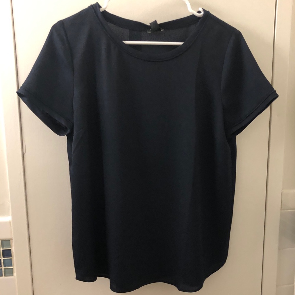 Ann Taylor Top - Navy